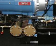 By-pass valve and discharge check valve of C700