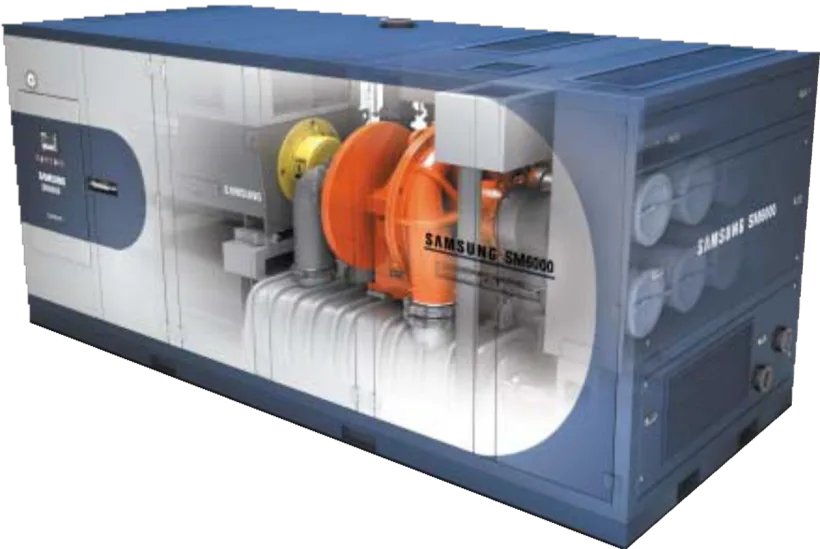 Samsung SM7000 Series compressor package from original PPT