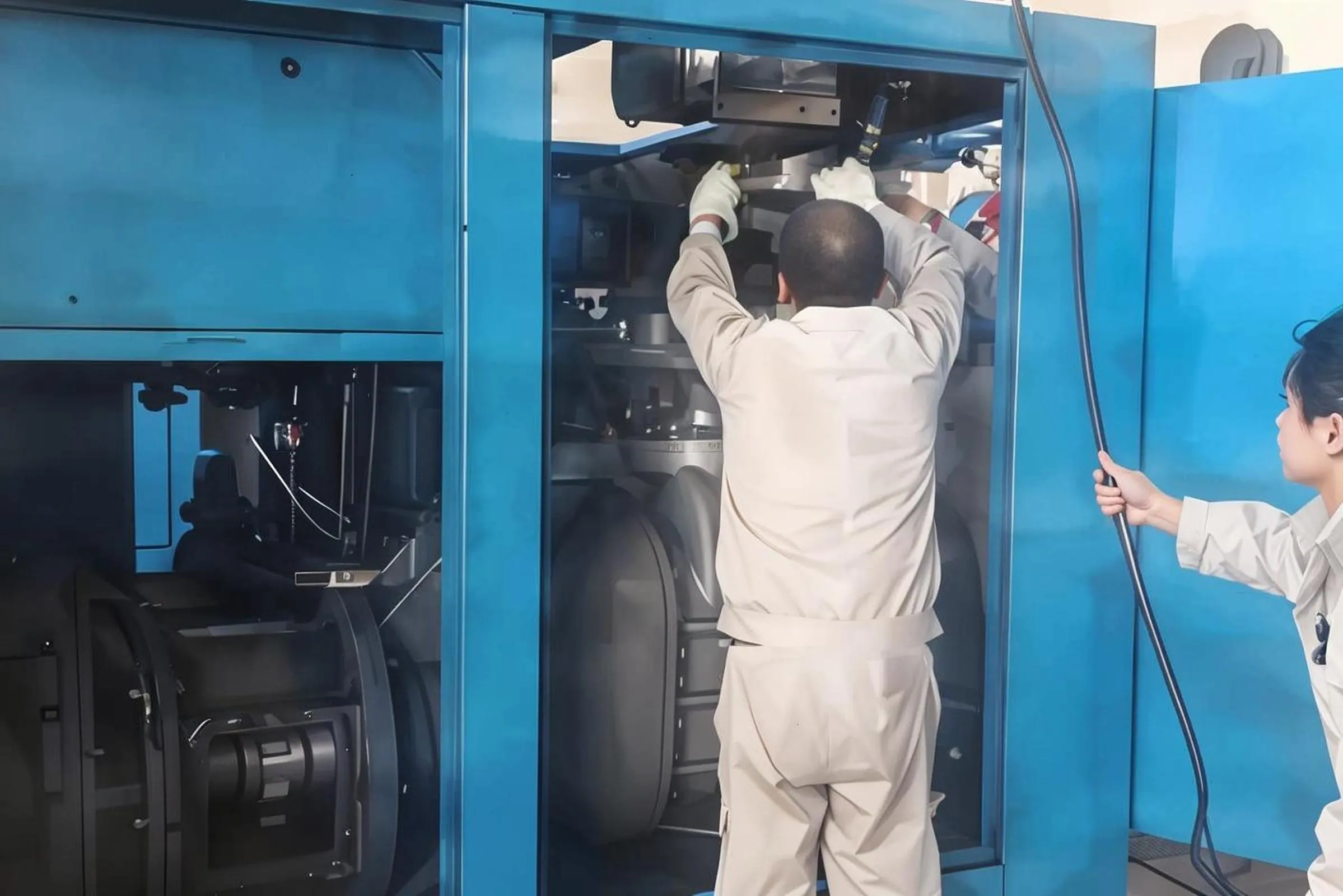 Air-Compressor-Cooler-Removal-and-Reinstallation-Procedure